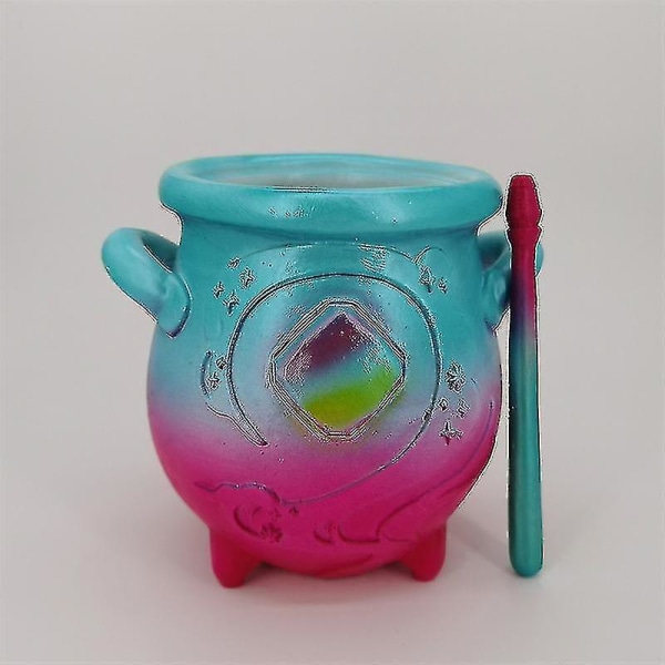 Zysd Magic Mixies Magical Misting Cauldron With Magic Stick Blue