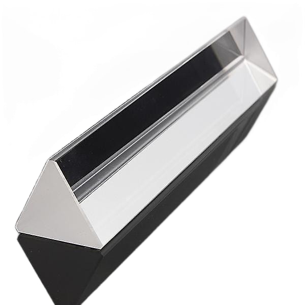15 cm optisk glaskristall triangel triangulär prisma