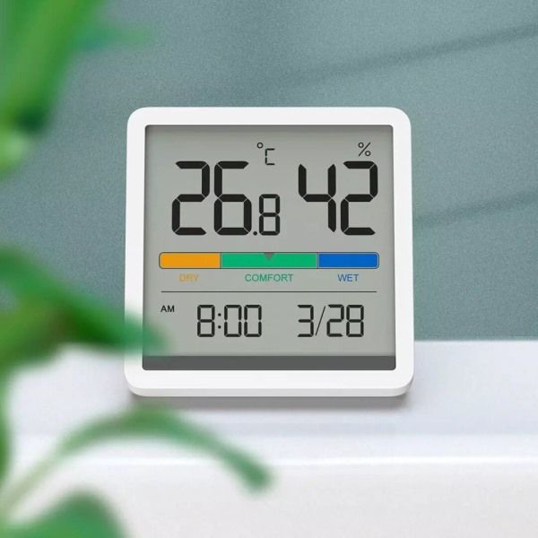 Digital Termometer Och Hygrometer Hushåll Inomhus