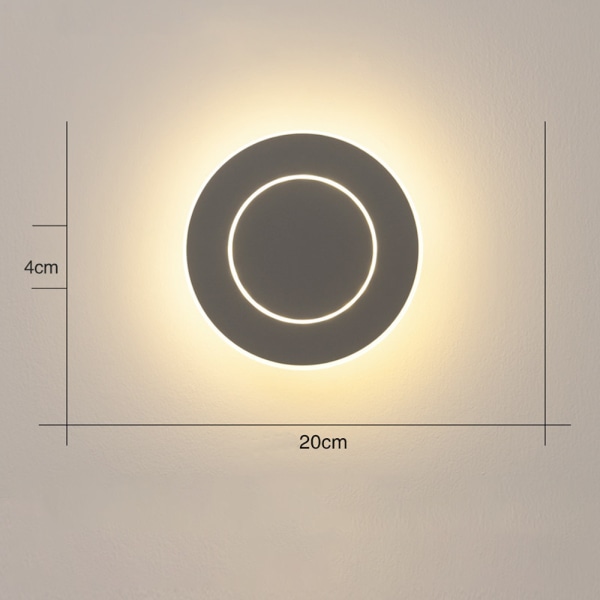 7W Sovrum Touch Vardagsrum Led Study Sänglampa