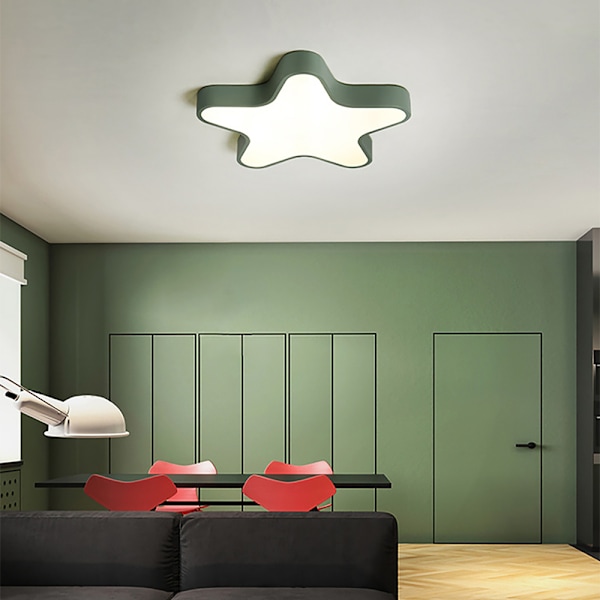 40CM taklampa, modern Macaron LED steglös dimning