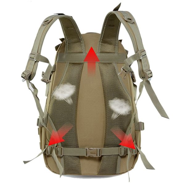 40L Camping Ryggsäck Militärväska Herr Resväskor Tactical
