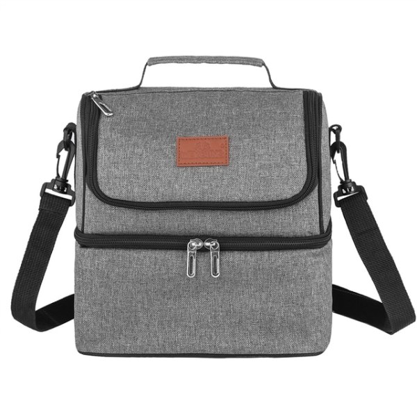 Dubbellager 9L isolerad thermal kylare Lunchboxpåse För
