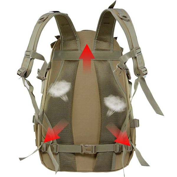 40L Camping Ryggsäck Militär Män Reseväskor Tactical Army