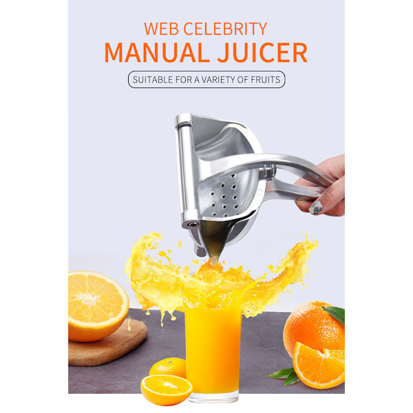 Multifunktionell manuell apelsinjuicer Citron Granatäpple Juice