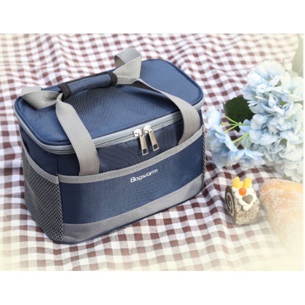 5L bärbar Oxford vattentät kylväska Picnic Thermal