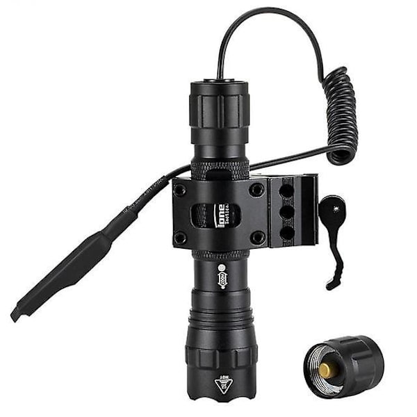 Alonefire TK503 Zoombar LED Ficklampa Set Ficklampa 18650