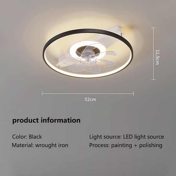 Vardagsrumslampa Atmosfärisk Hushålls LED-taklampa