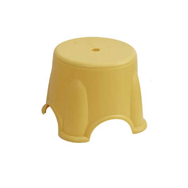 Polypropenpall, nordisk stil Halkfri enkel förtjockad Yellow