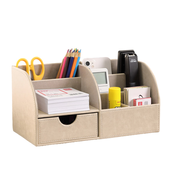 PVC förvaringsbox, multifunktion för fjärrkontroll Khaki