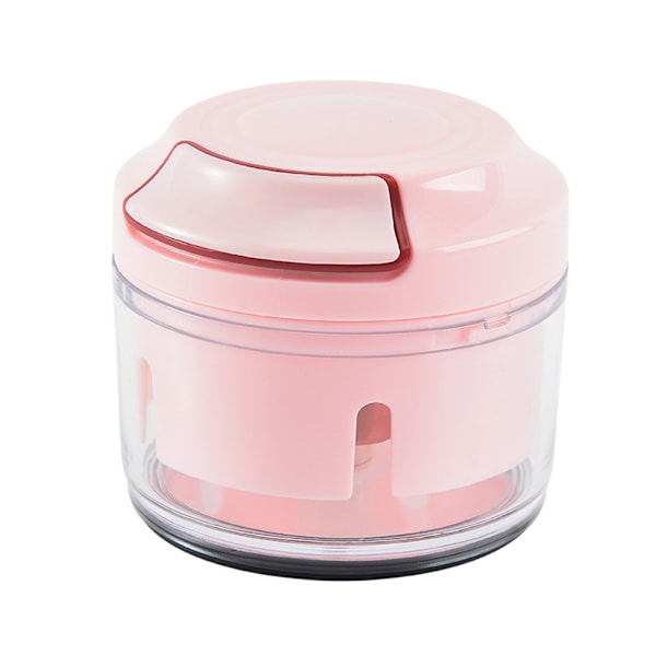 Pp Vitlökspress, lämplig för kök Manual Pink