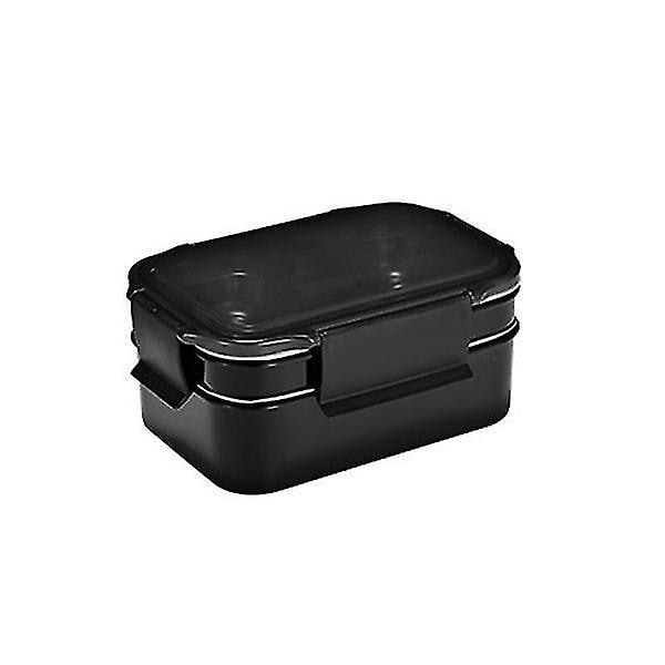 Bento Box Rostfritt Stål Dubbel Matlåda Barn Picknick