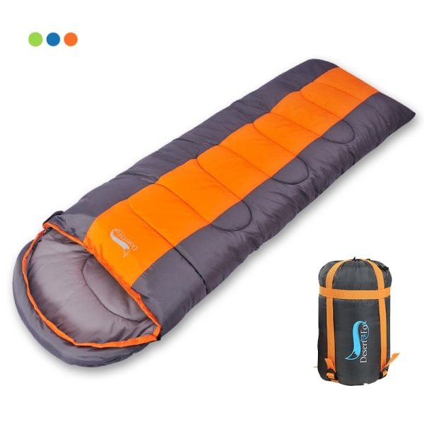 Camping Sovsäck 4 Season Warm Envelope Backpacking