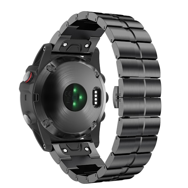 26 mm rem, lämplig för Garmin Fenix5X/3/3HR Quick-release Black