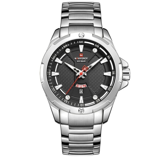 Herrklockor Top Lyxmärke Analog Watch Herr Rostfritt