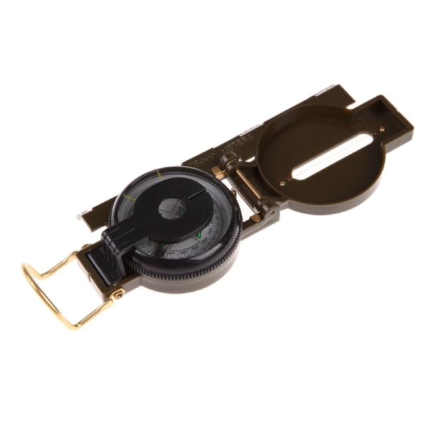 Bärbar Folding Army Green Lens Compass American Military