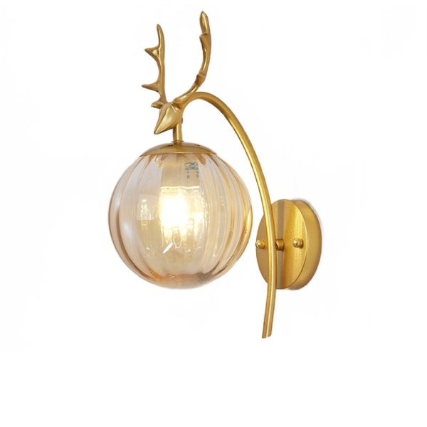 Vägglampa inomhus, kreativ modern minimalistisk stil, 6107 Gold