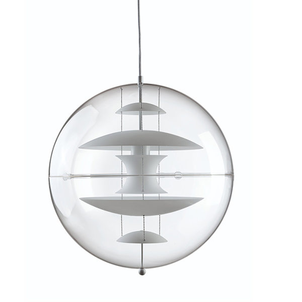 40 cm sfärisk planetljuskrona, modern restaurangbar