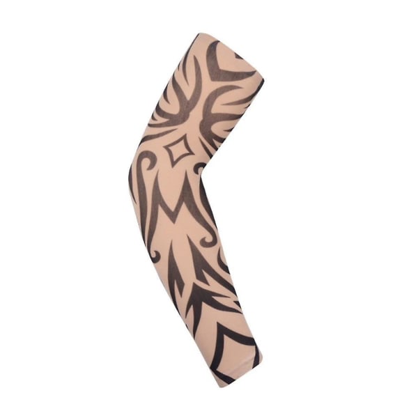 3d-tatuering Uv-skyddsarmhylsa M