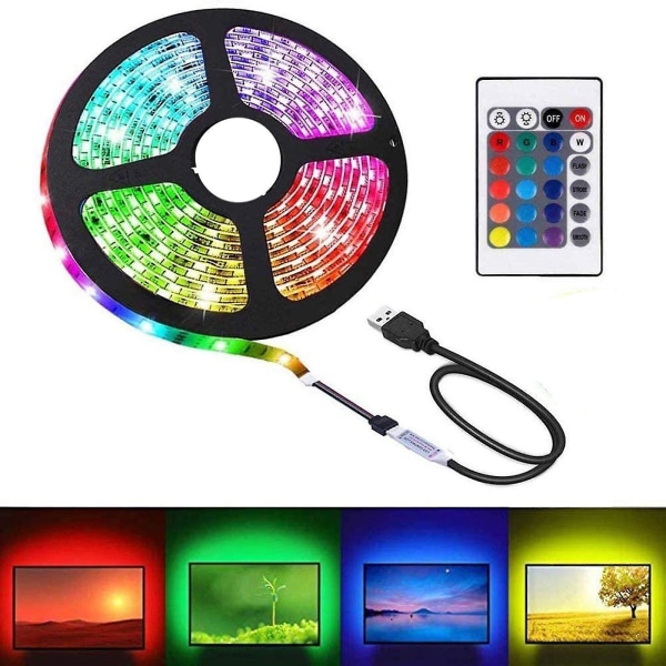 Julgran USB Led Strip Light Rgb 2538 Lighting Strip 3m