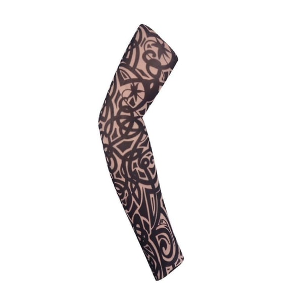 3d-tatuering Uv-skyddsarmhylsa H