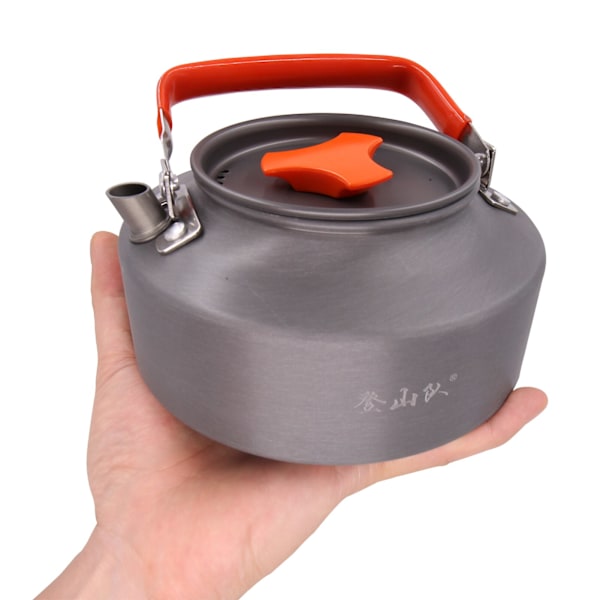 Campingtekanna av aluminiumlegering Utomhuskanna Bärbar camping