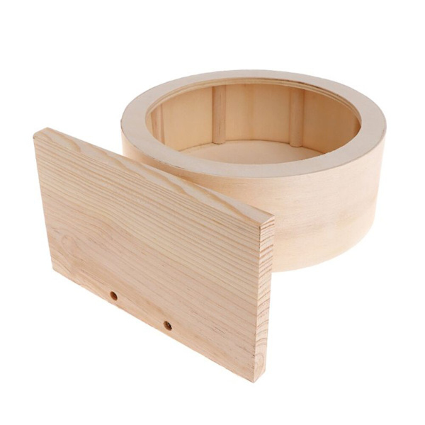 1st Trä Mute Roller Hamster Löpning Träningshjul Leksaker