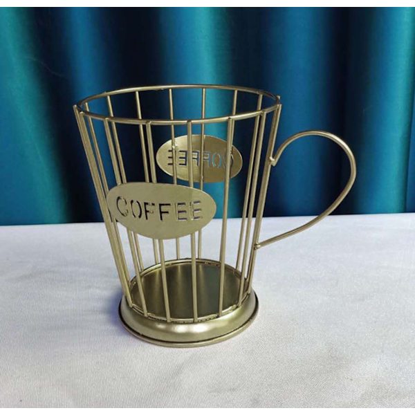 Mugghållare Mugg Form Pod Förvaring Svart kaffe