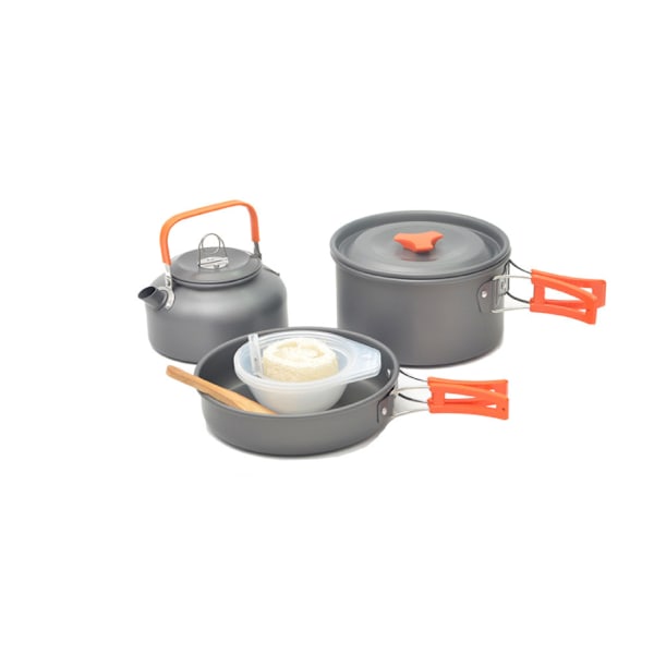Köksredskap Set Campingutrustning Campfire redskap Non Stick