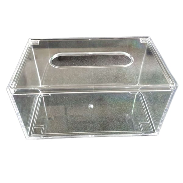 Clear Tissue Dispenser Box Facial Akryl Tissue Box Cover