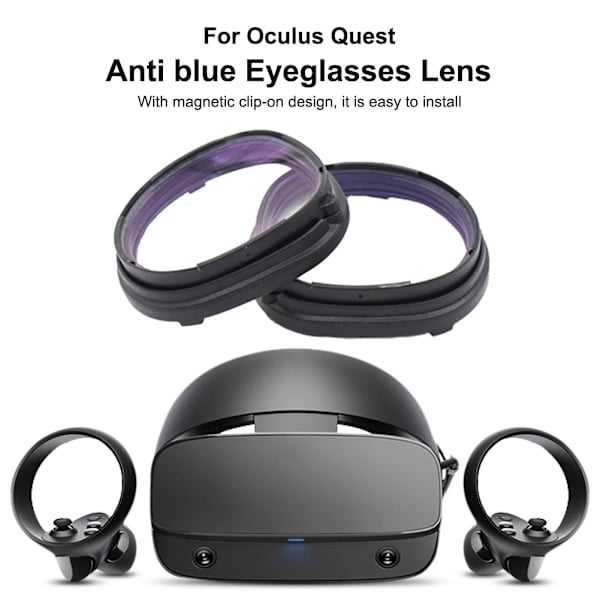 För Oculus Quest Blue Light Blocking Lins utbytbar