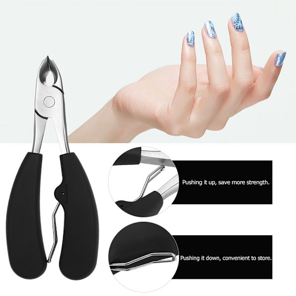 Rostfritt stål Nagel Nagelband Nipper Clipper Nagel