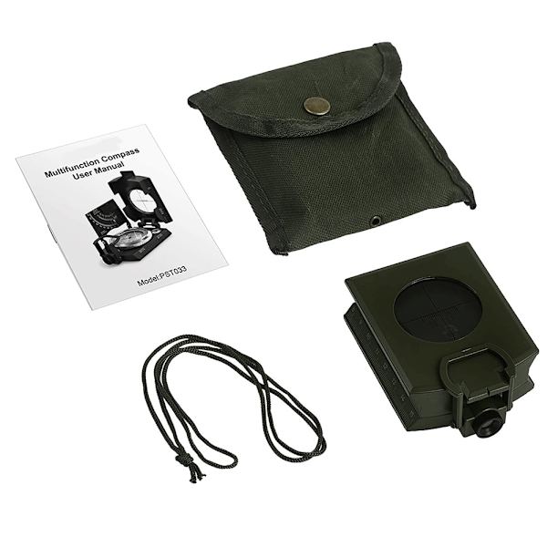Multifunktionell Outdoor Survival Military Compass Camping