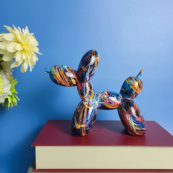Stor ballonghundskulptur av Jeff Koons, Resin Craft