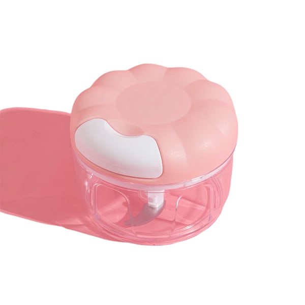 PP+ vitlökspress i rostfritt stål, lämplig för ingefära och Pink