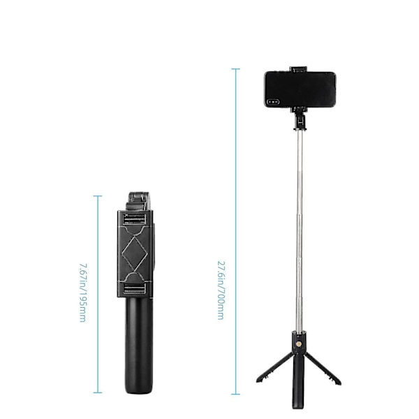 Bluetooth Stativ Mobiltelefon Stativ