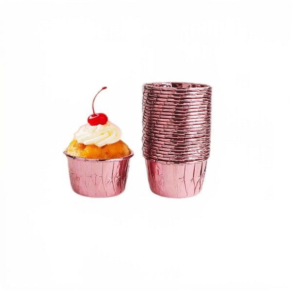 50 ST DIY-bricka Festtillbehör Bakverksverktyg Bakning Cup Cake