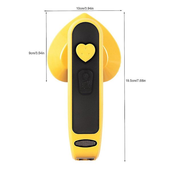Resa Micro Steam Iron Mini Bärbart handhållet plagg Yellow