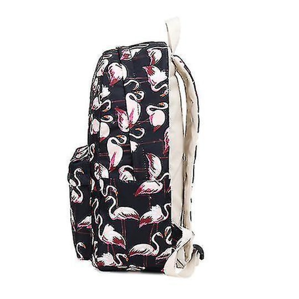 Ryggsäckar 3st/ set flamingotryck ryggsäck case print