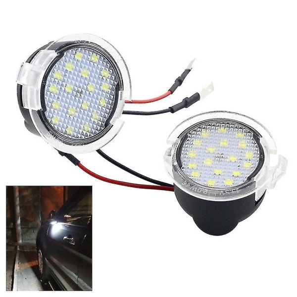 2 St 18 Led Under Mirror Puddle Light Till Ford Mondeo S-max