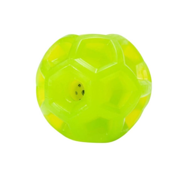 Pet Toy TPR Strange Call Ball, resistent mot tuggning, Green