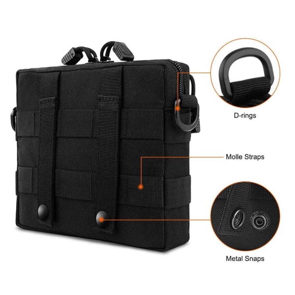 1000D Molle Pouch Tactical Emergency Survival Pocket Multi