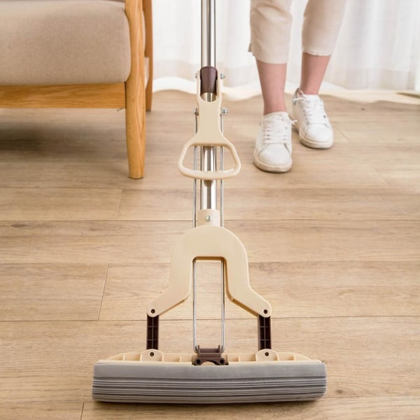 Golvmopp Svampmopp Twist The Water Mop Mikrofibermunstycke