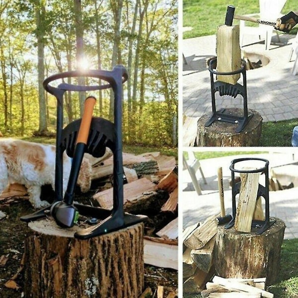 Kindling Cracker Vedlogg Kindling Splitter Dekorativ