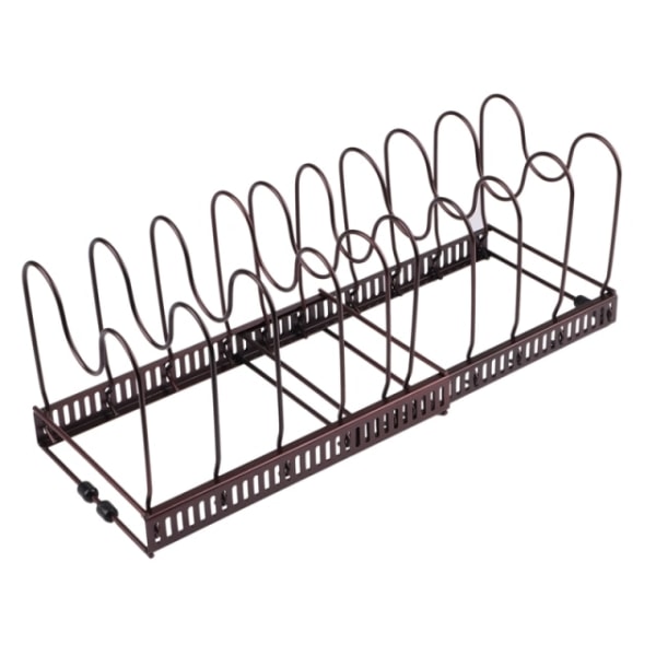 Expanderbar Pottställ Organizer Pot And Pan Organizer För