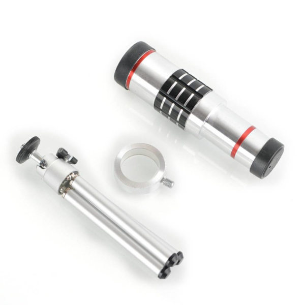 18x Monocular Phone Telescope Triangle Set, Metal HD