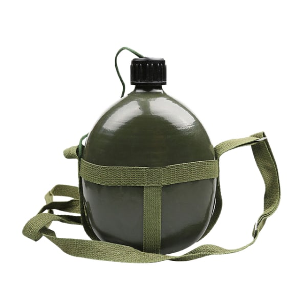 Aluminium Militär Armé Kolv Vin Vatten Flaska Matlagning Cup