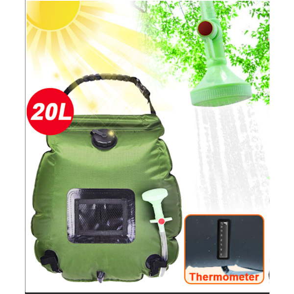 Outdoor Solar Water Bag Badväska