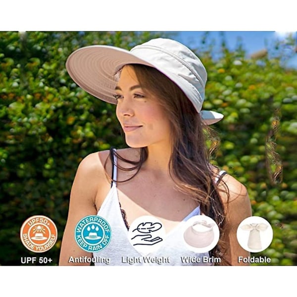 Simplicity Hats Upf 50+ Uv Sun Protective Convertible Beach