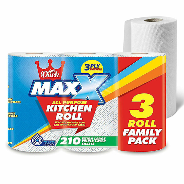 Maxx 3-lagers Super Large Köksrulle